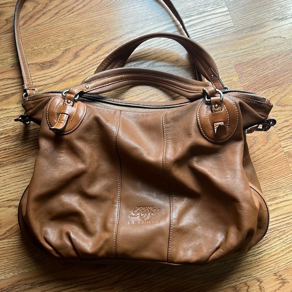 Lauren Ralph Lauren Cross-Body Saddle Bag